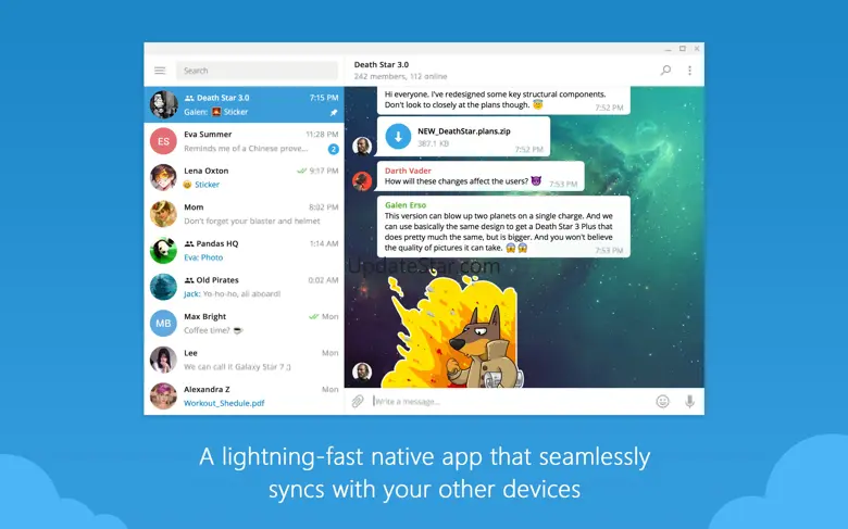 Telegram Desktop 7.3.0