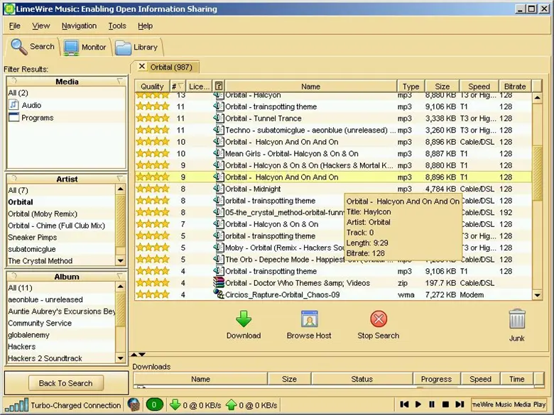 LimeWire Music 6.1