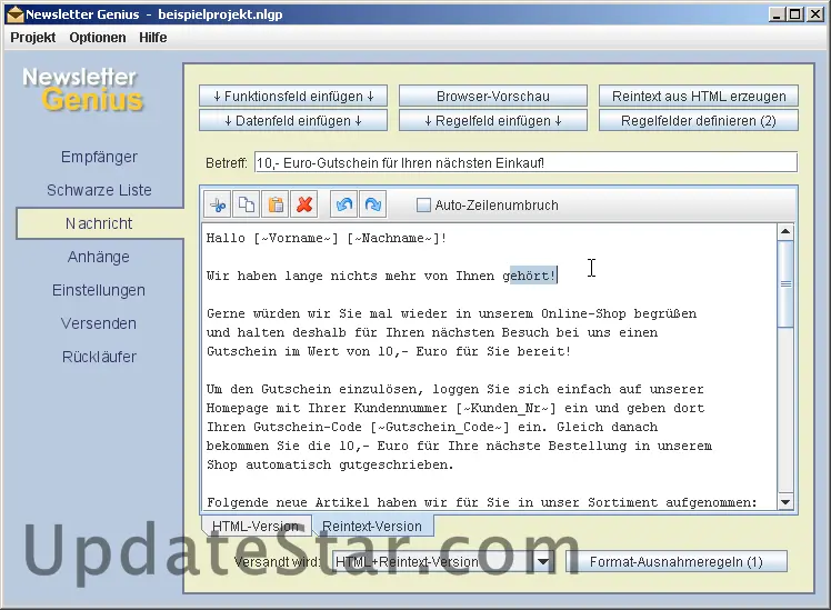 Newsletter Genius 4.4