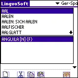 LingvoSoft Dictionary German <-> Polish for Palm OS 3.2.94