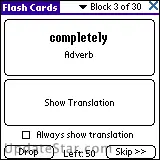 LingvoSoft FlashCards English  Albanian for Palm OS 1.2.36