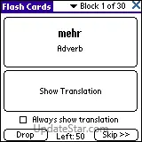 LingvoSoft FlashCards German <-> Czech for Palm OS 1.2.36