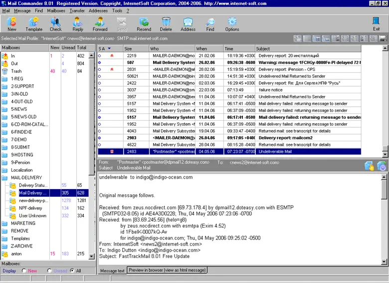 Mail Commander 10.610