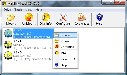 MakBit Virtual CD/DVD 1.95