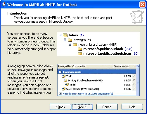 MAPILab NNTP for Outlook 1.50