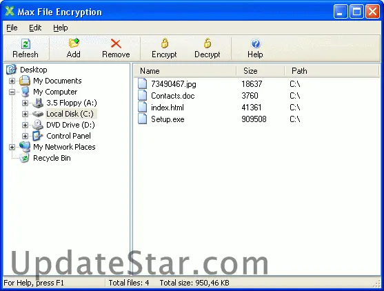 Max File Encryption 1.8