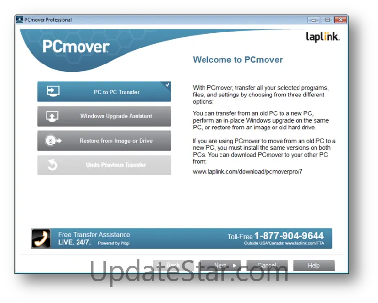 Laplink PCmover Professional 11.3.1015.1802