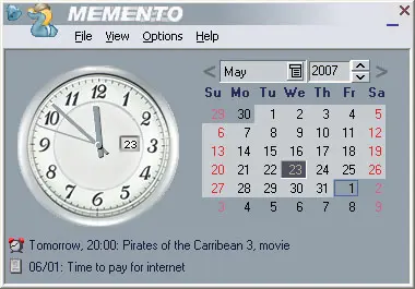 Memento 2.6