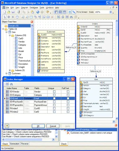 microOLAP Database Designer for PostgreSQL 1.14