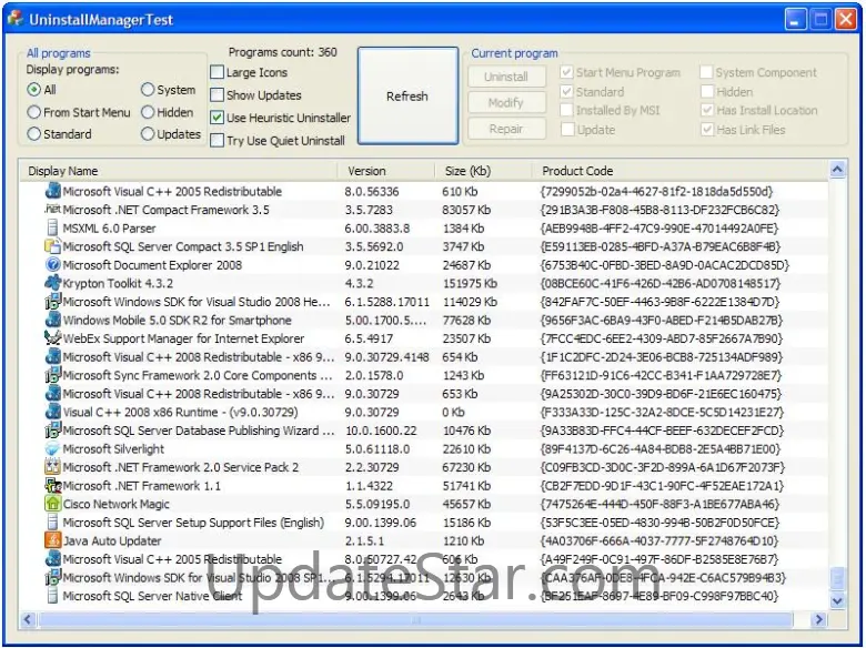 WinLib Uninstall Manager 3.5.7