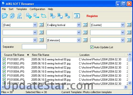 MIKLSOFT Renamer 3.98