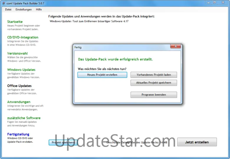 com! Update Pack Builder 5.0.7