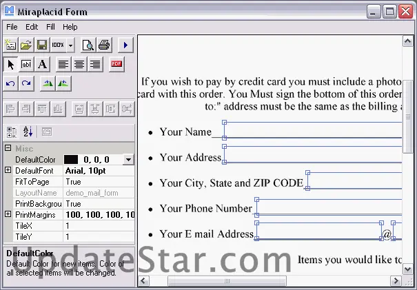 Miraplacid Form Professional 2.3.1