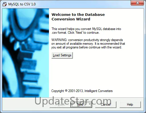 MySQL-to-CSV 1.0