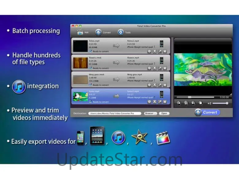 eTinysoft Total Video Converter Mac 4.5