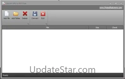Free XPS to PDF Converter 1.1