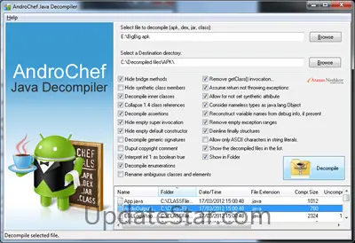 AndroChef Java Decompiler 1.0.0.13