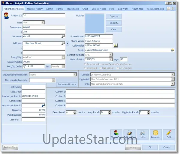QuattroDent Dental Office Software 2.1