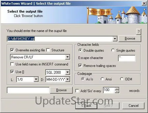 DBF to SQL Converter 3.45