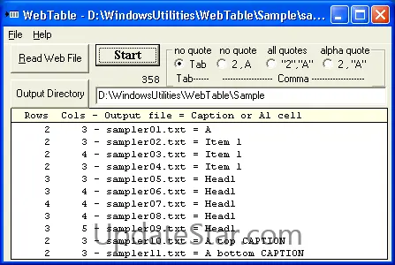 WebTable 2.1.49