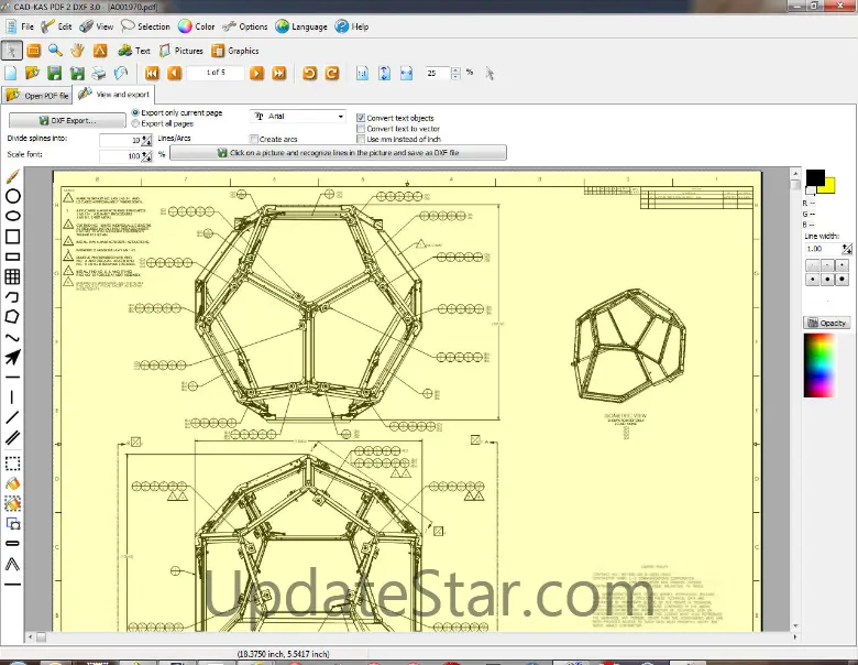 PDF 2 DXF 4.0