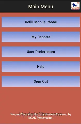Go Zilla Wireless App 1.0