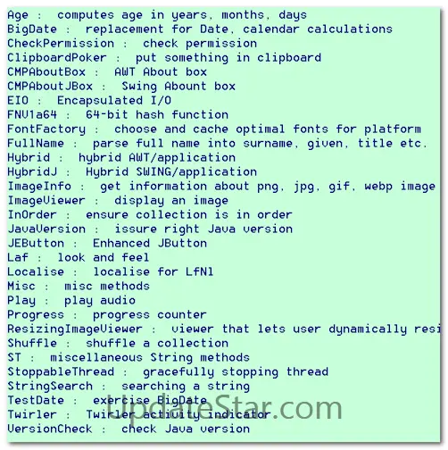 Common JDK 1.7+ Utility classes 3.1