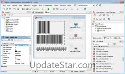 1D Barcode VCL Components 13.0.1.2268