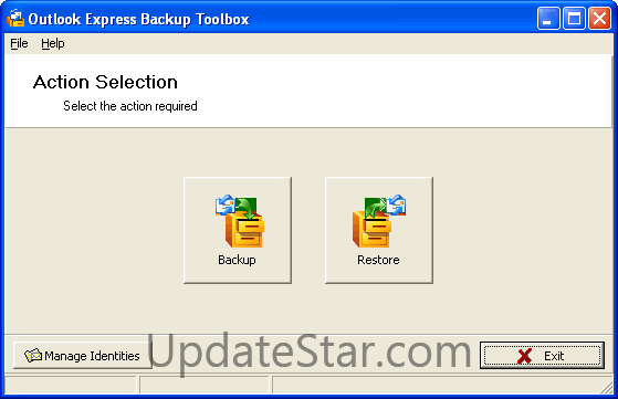 Outlook Express Backup Toolbox 1.1.17