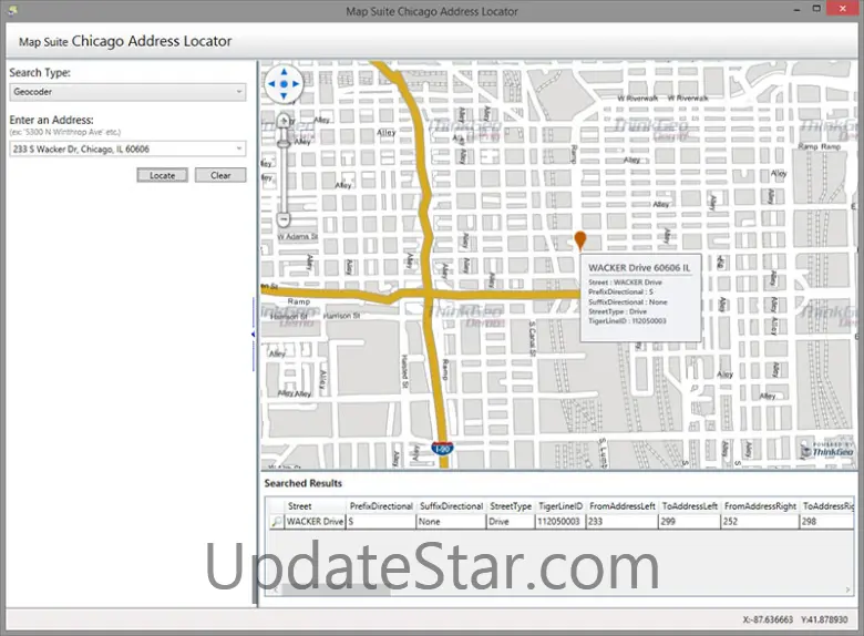 Map Suite Geocoder 8.0