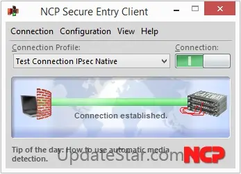 NCP Secure Entry Windows Client 12.0