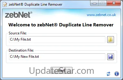 zebNet Duplicate Line Remover 1.0