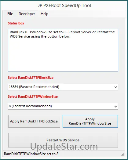 DP PXEBoot Speed Up Tool 1.1