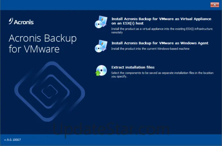 Acronis Backup for VMware 12.3689