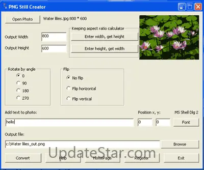 PNG Still Creator 1.1.7.7