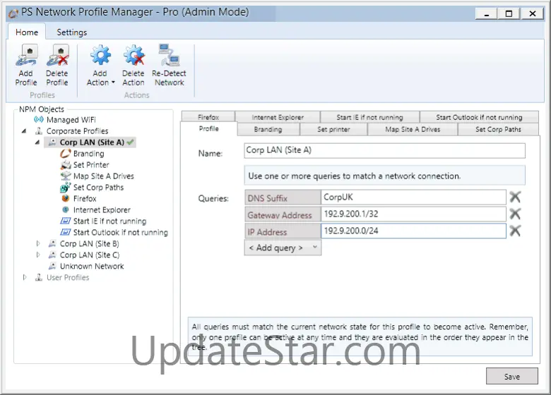Network Profile Manager 2014 Pro 6.5