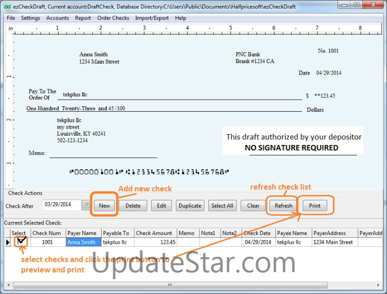 ezCheckDraft 2.0.4