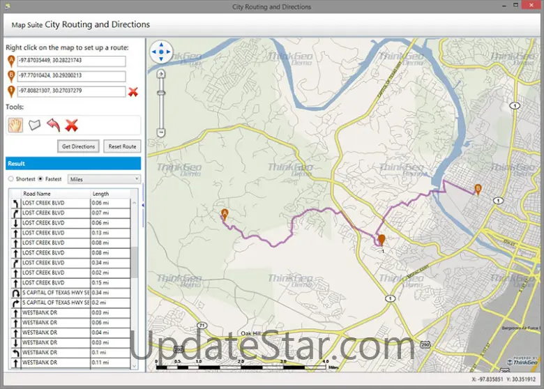 Map Suite Routing 8.0