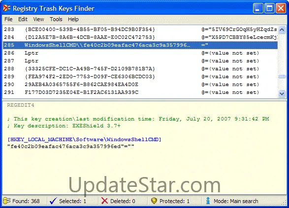 Registry Trash Keys Finder 3.9.2.1
