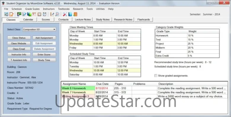 Student Organizer 5.1