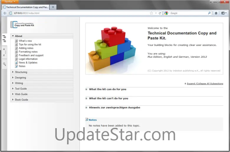 Technical Documentation Copy+Paste Kit