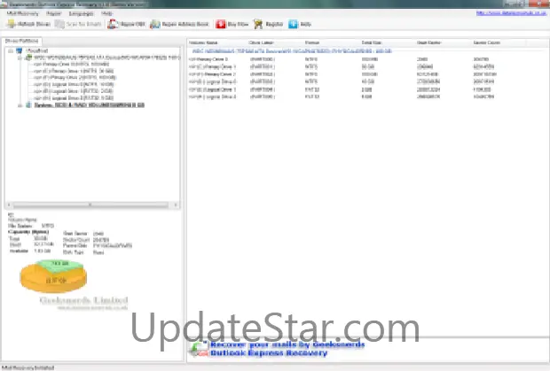 Geeksnerds Outlook Express Recovery 1.1