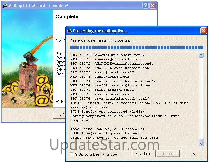 Mailing List Wizard 3.1