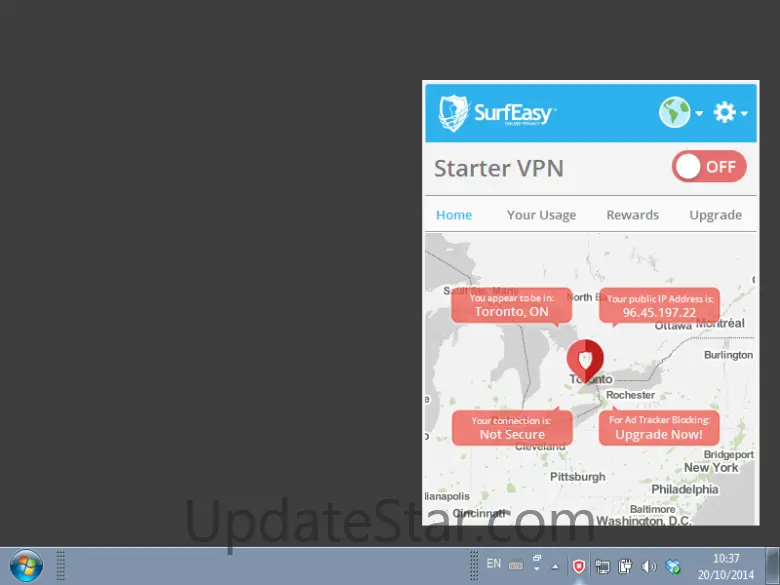 SurfEasy VPN 3.3
