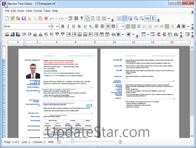 NOV Rich Text Editor for .NET 2022.1