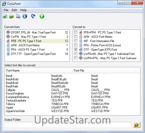 CrossFont 7.3