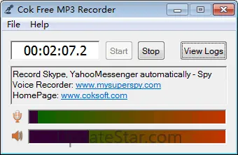 Cok Free MP3 Recorder 3.1