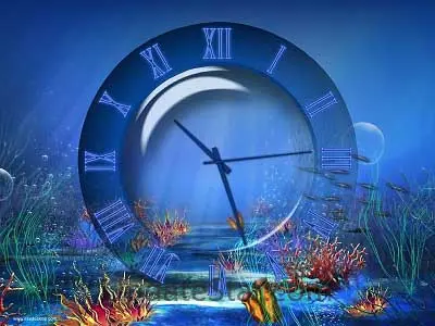 Aquatic Clock Screensaver 4.2