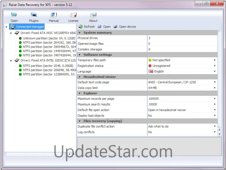 Raise Data Recovery for XFS 5.14