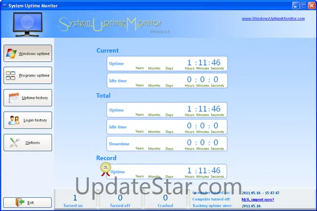 System Uptime Monitor 1.3